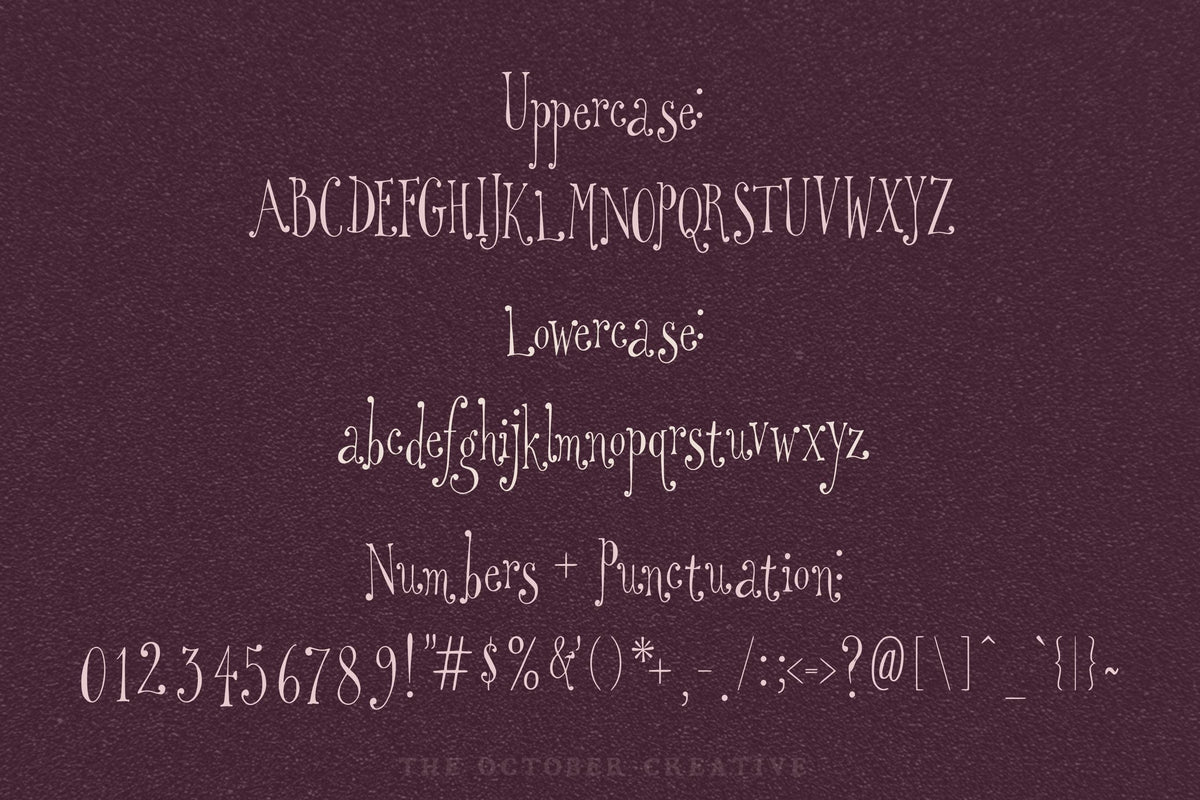 Odd Little Lady Font, preview 3