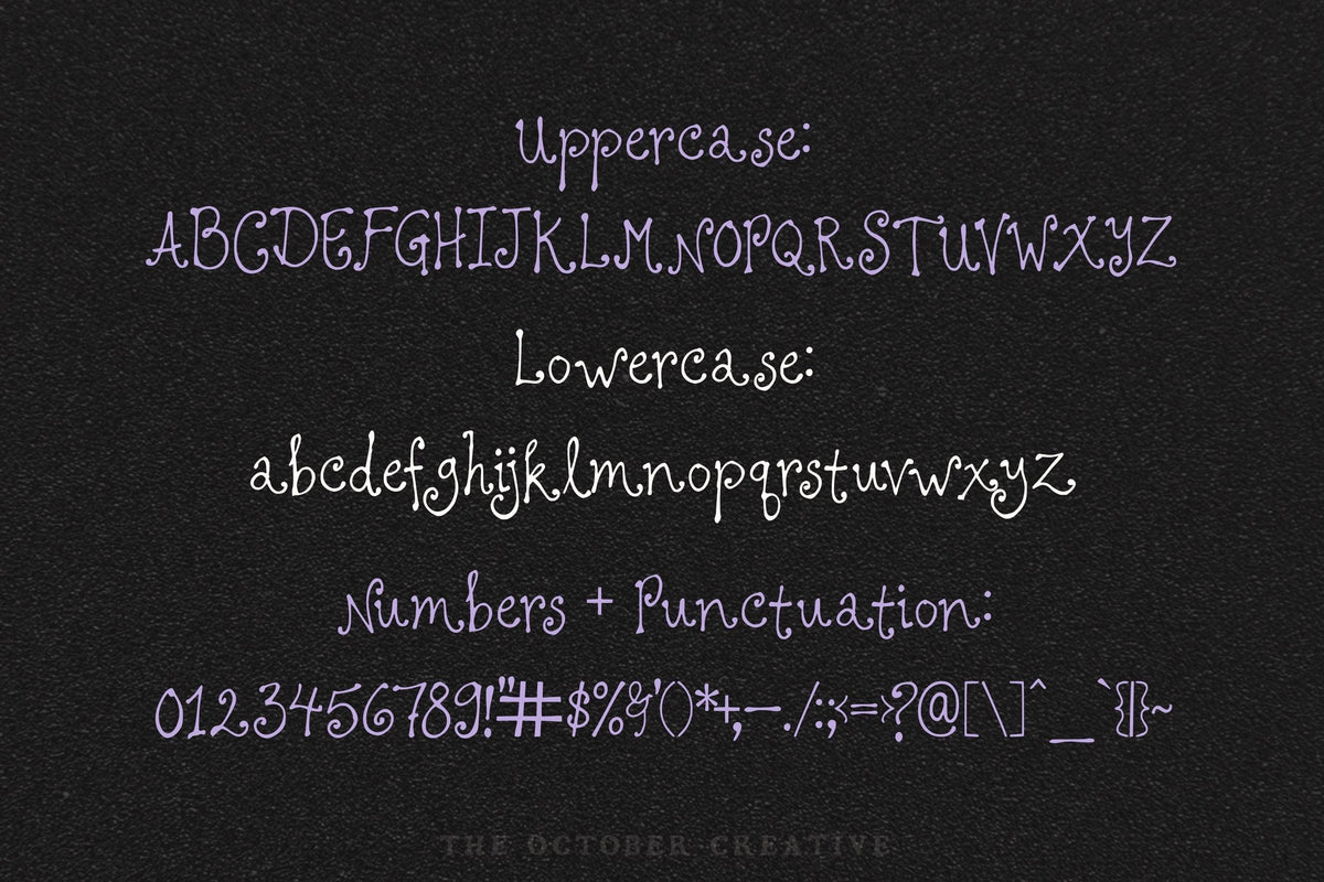 Moonslipper Font, preview 3