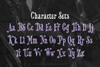 Violet Vision Font, preview 4