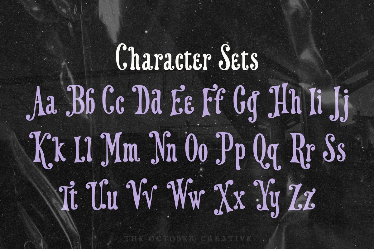 Violet Vision Font, preview 4