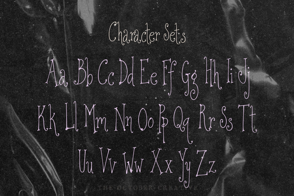 Flickering Fairy Lights Font, preview 4