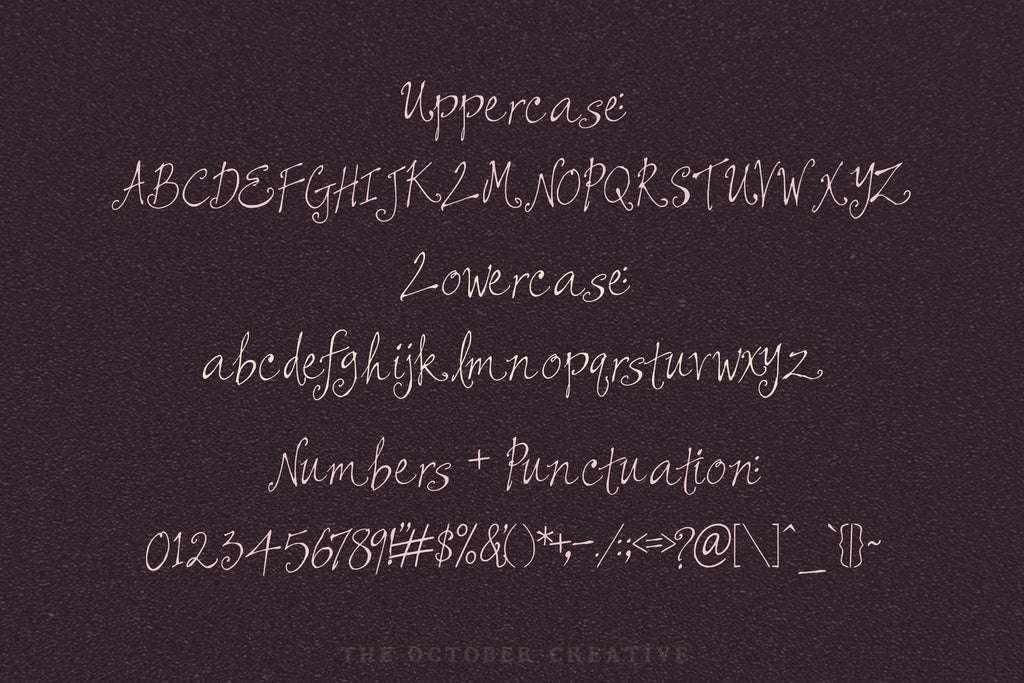 Duskstruck Font, preview 3