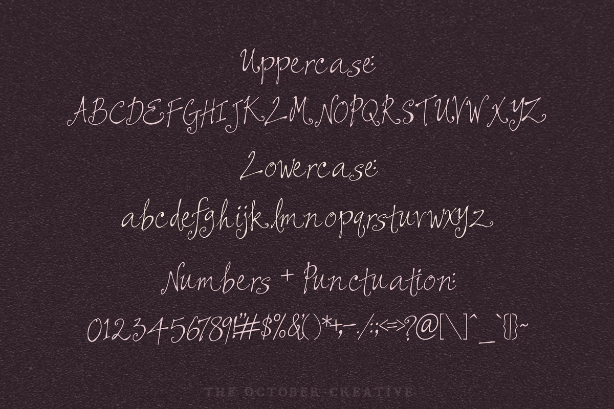 Duskstruck Font, preview 3