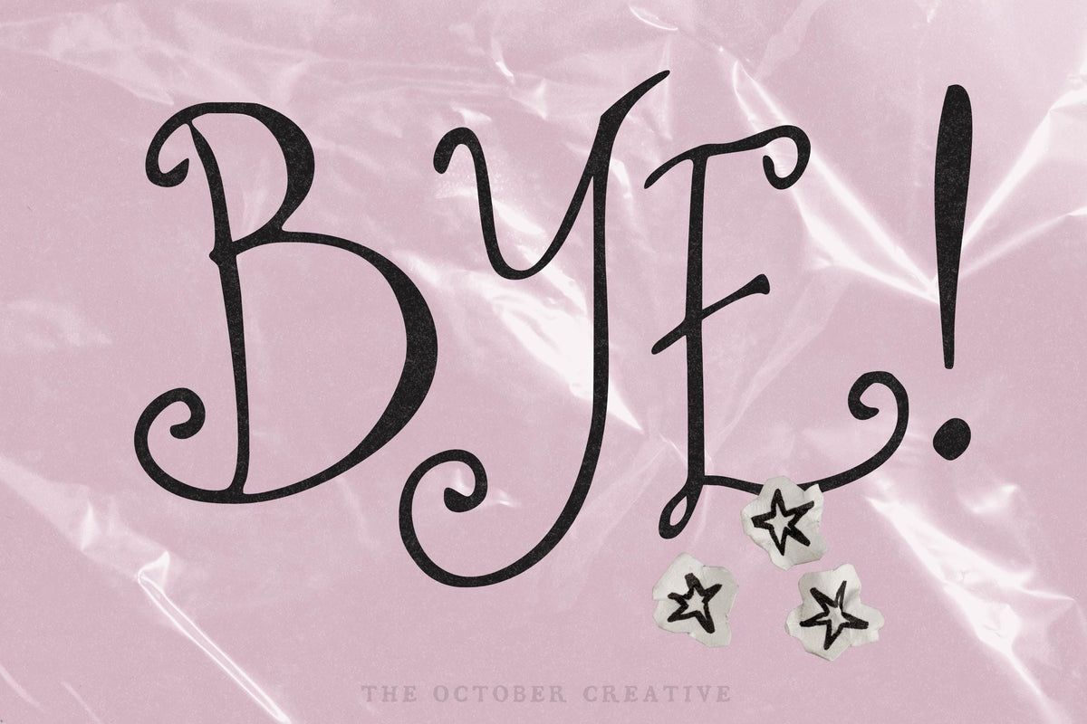 Rosewilt Font, preview 8