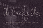 The Cecily Show Font, preview 2