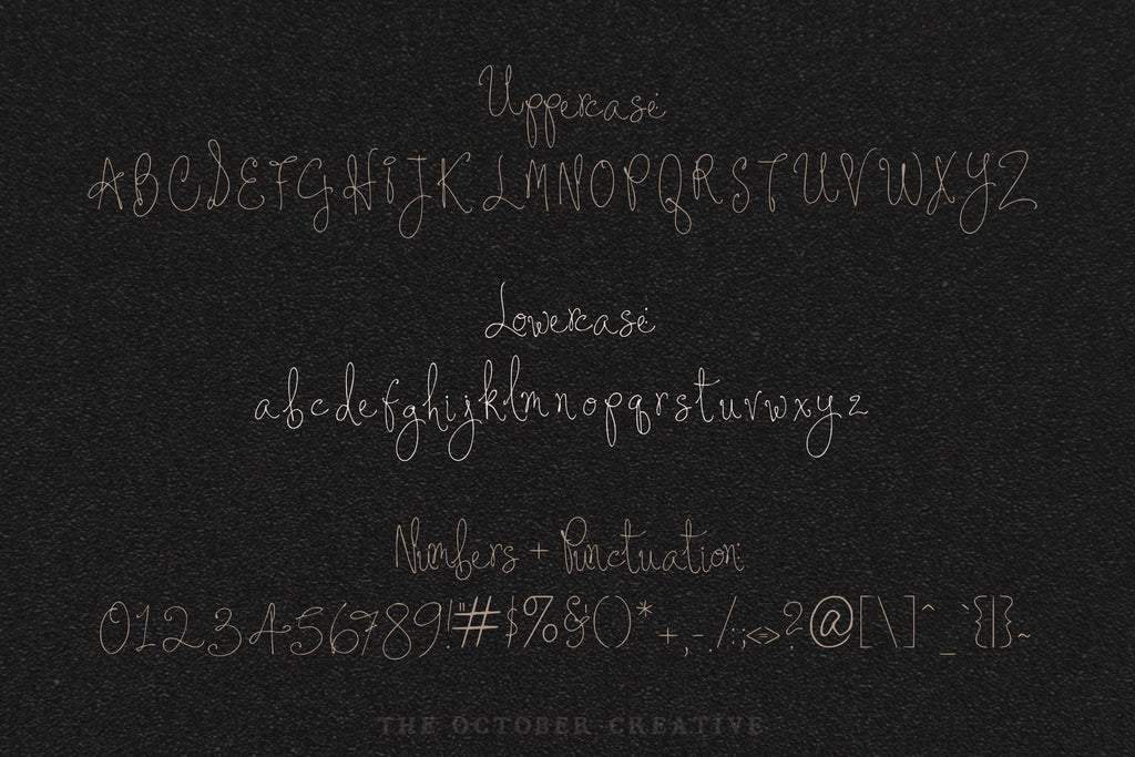 The Cecily Show Font, preview 3