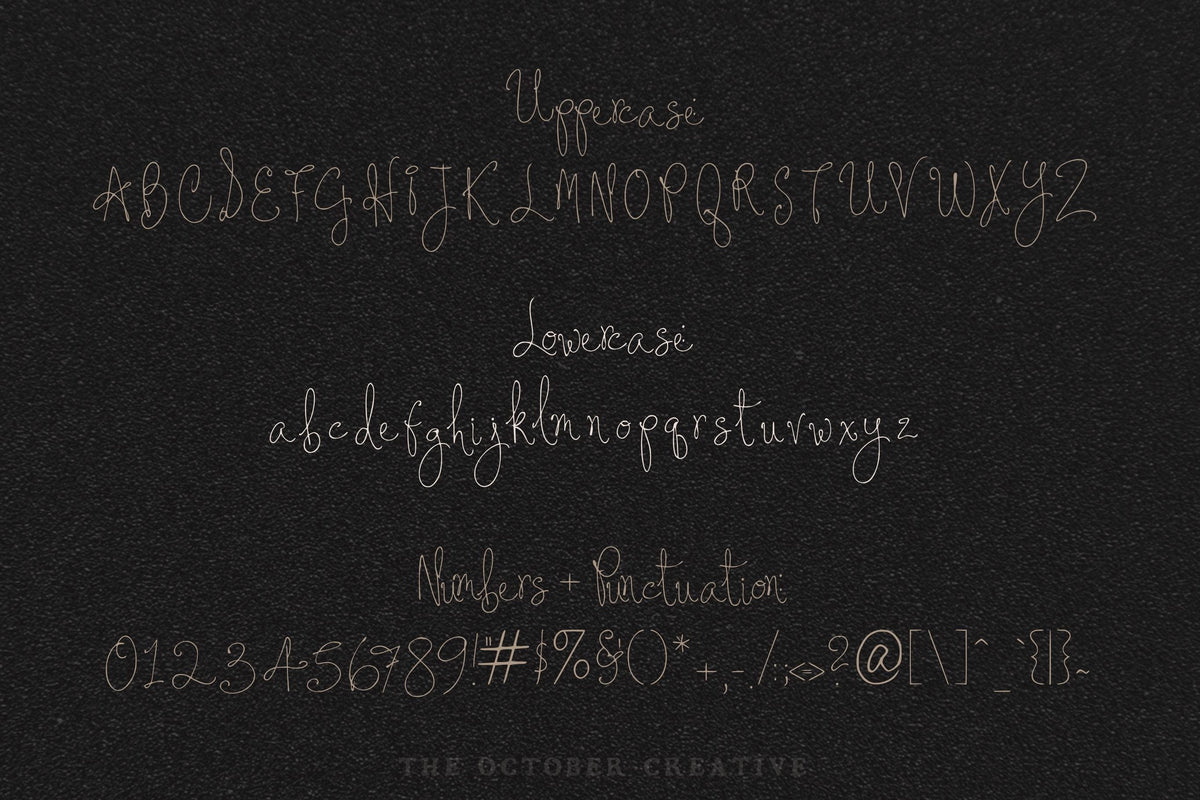 The Cecily Show Font, preview 3
