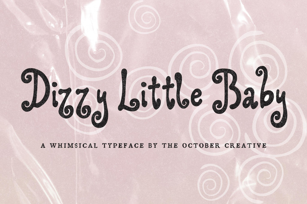 Dizzy Little Baby Font, preview 2