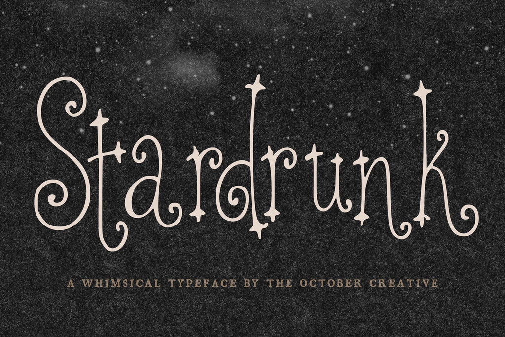 Stardrunk Font, preview 2