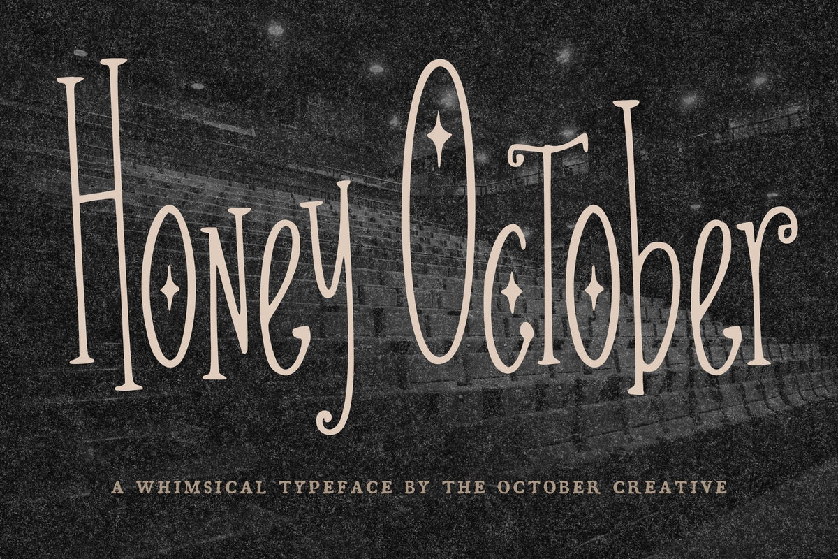 Honey October Font, preview 2