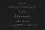 I Kept Your Letters Font, preview 2