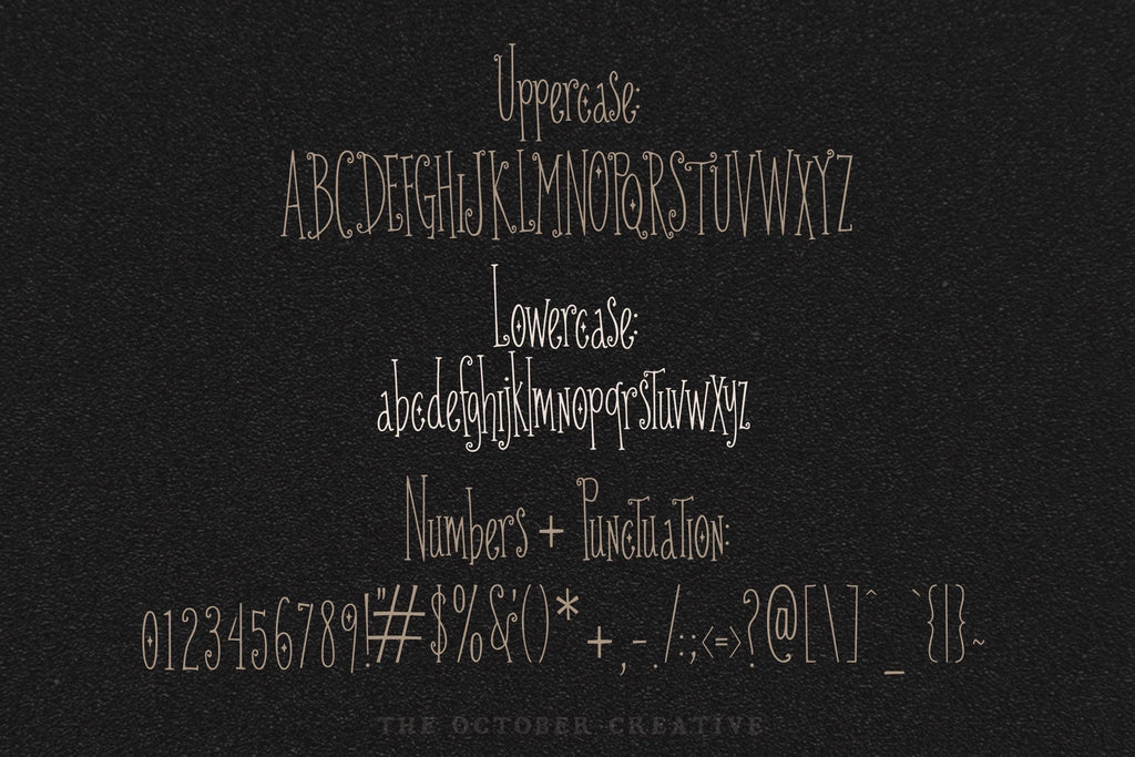 Honey October Font, preview 3