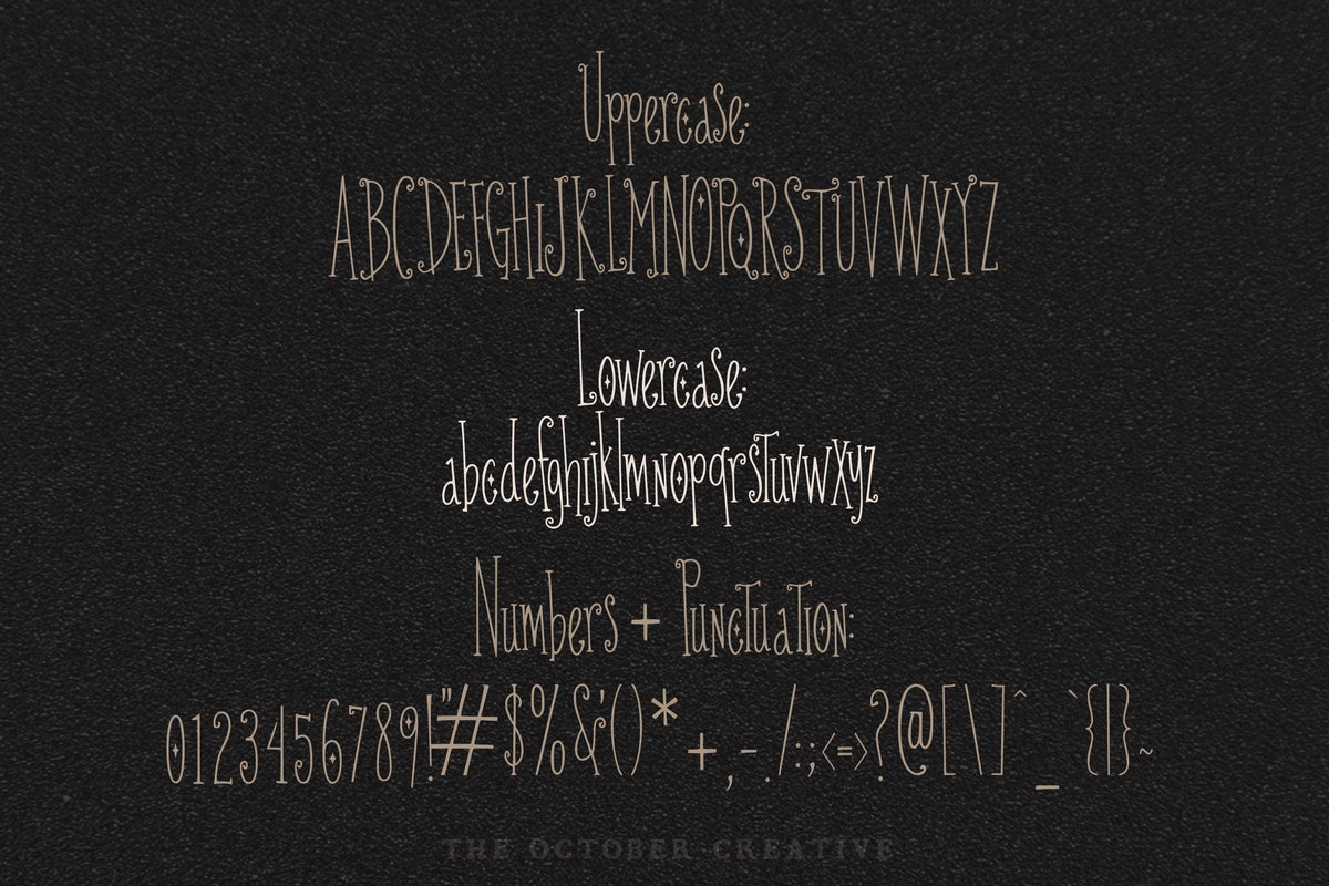 Honey October Font, preview 3