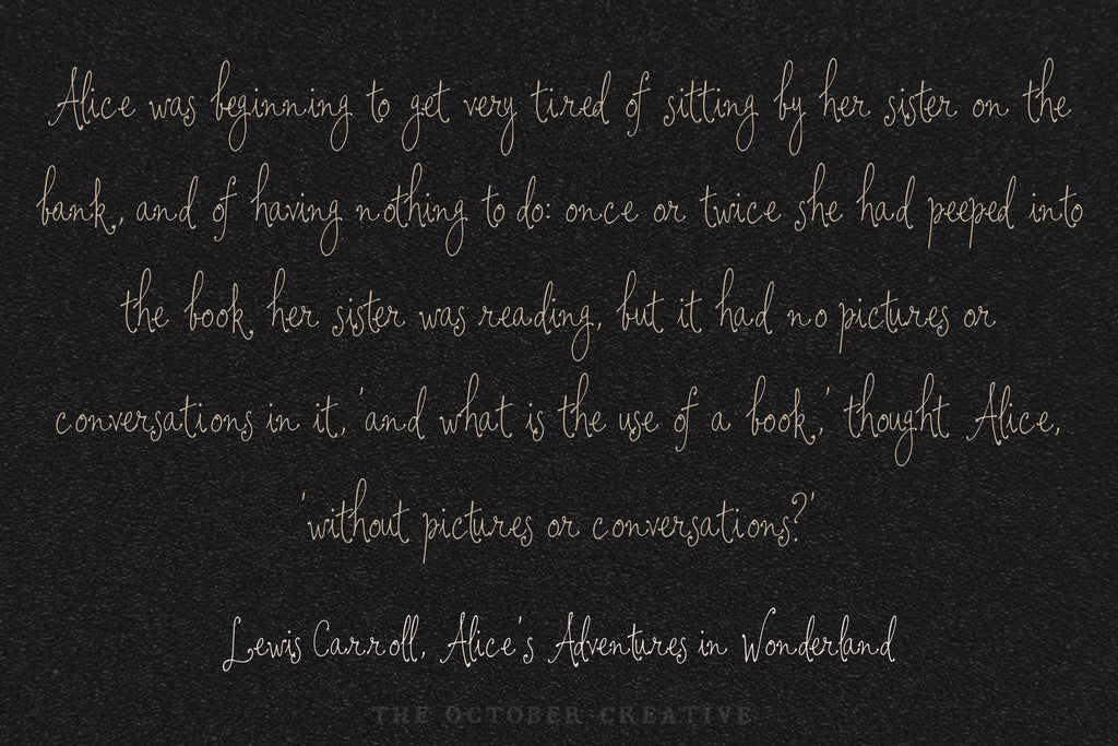 I Kept Your Letters Font, preview 5