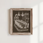 Dinner Party Art Print, preview 1