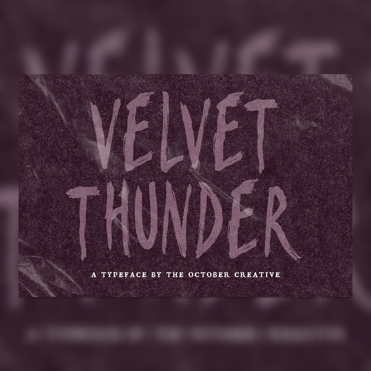 Velvet Thunder Font, preview 1