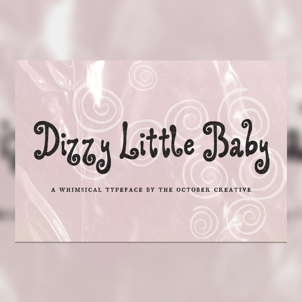 Dizzy Little Baby Font, preview 1