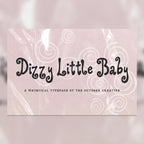 Dizzy Little Baby Font, preview 1