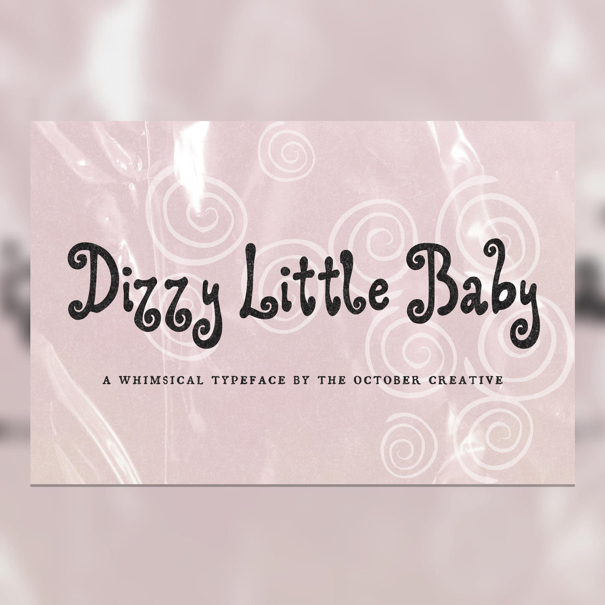 Dizzy Little Baby Font, preview 1