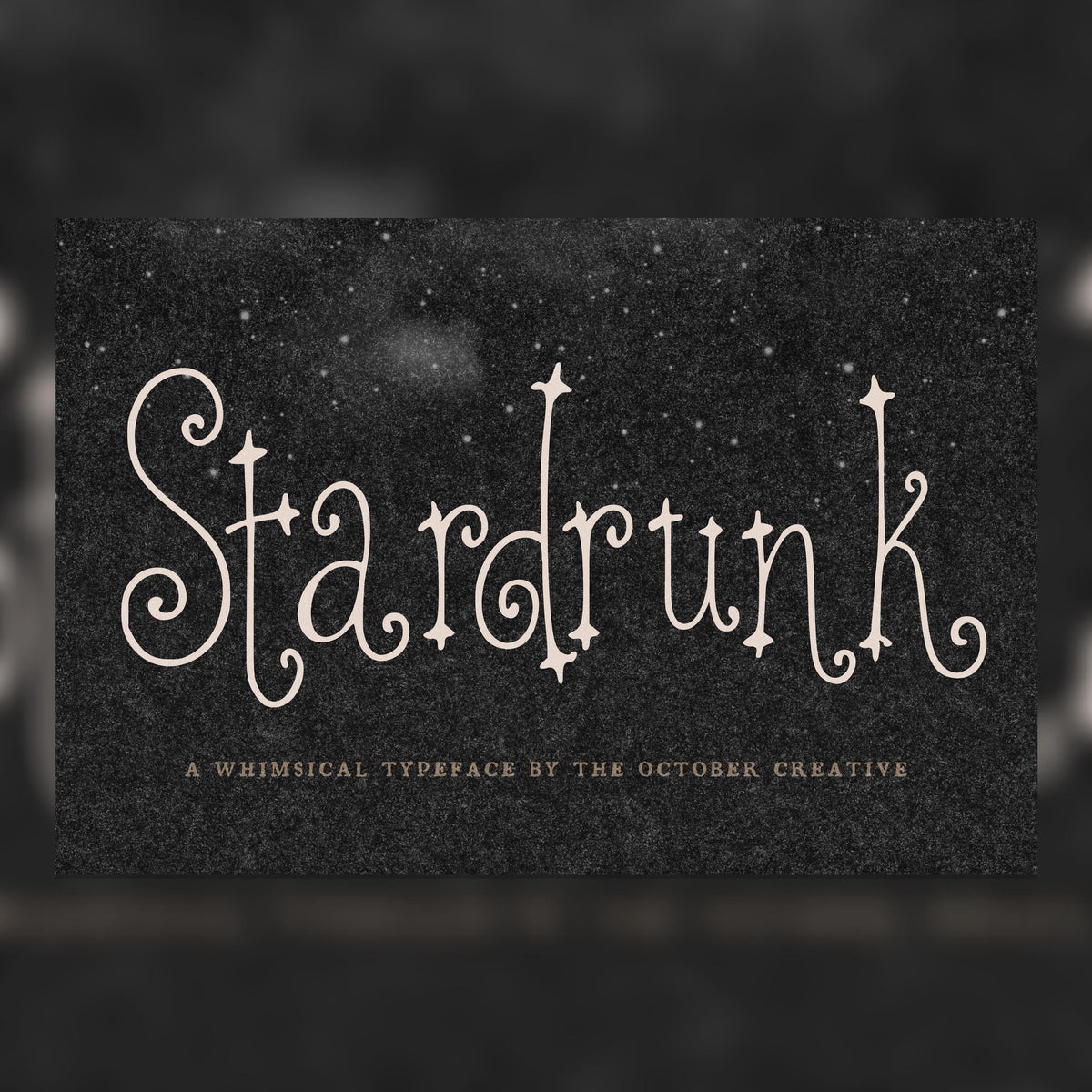 Stardrunk Font, preview 1
