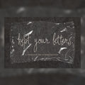 I Kept Your Letters Font, preview 1