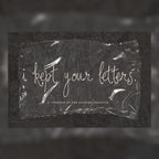 I Kept Your Letters Font, preview 1