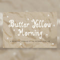 Butter Yellow Morning Font, preview 1