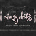 Mimsy Drifts Font, preview 1