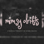 Mimsy Drifts Font, preview 1