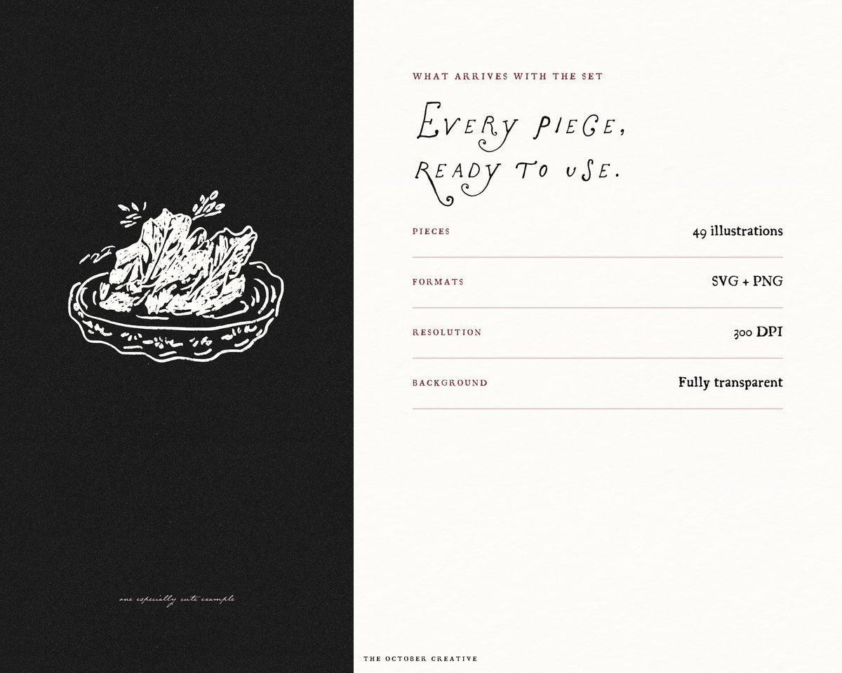 Comfort Food Doodle Pack, preview 11
