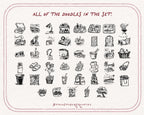 The College Life Doodle Pack, preview 2