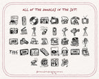 Nostalgic Tech Doodle Pack, preview 2