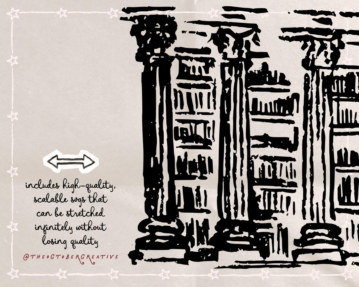 The University Doodle Pack, preview 4