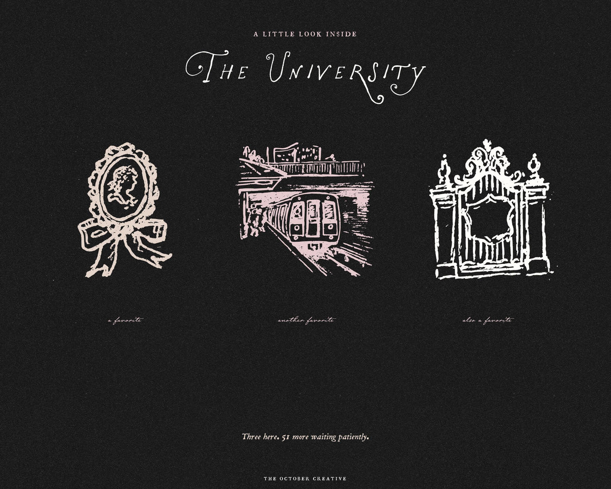 The University Doodle Pack, preview 9