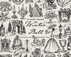The Winter Ball Doodle Pack, preview 1