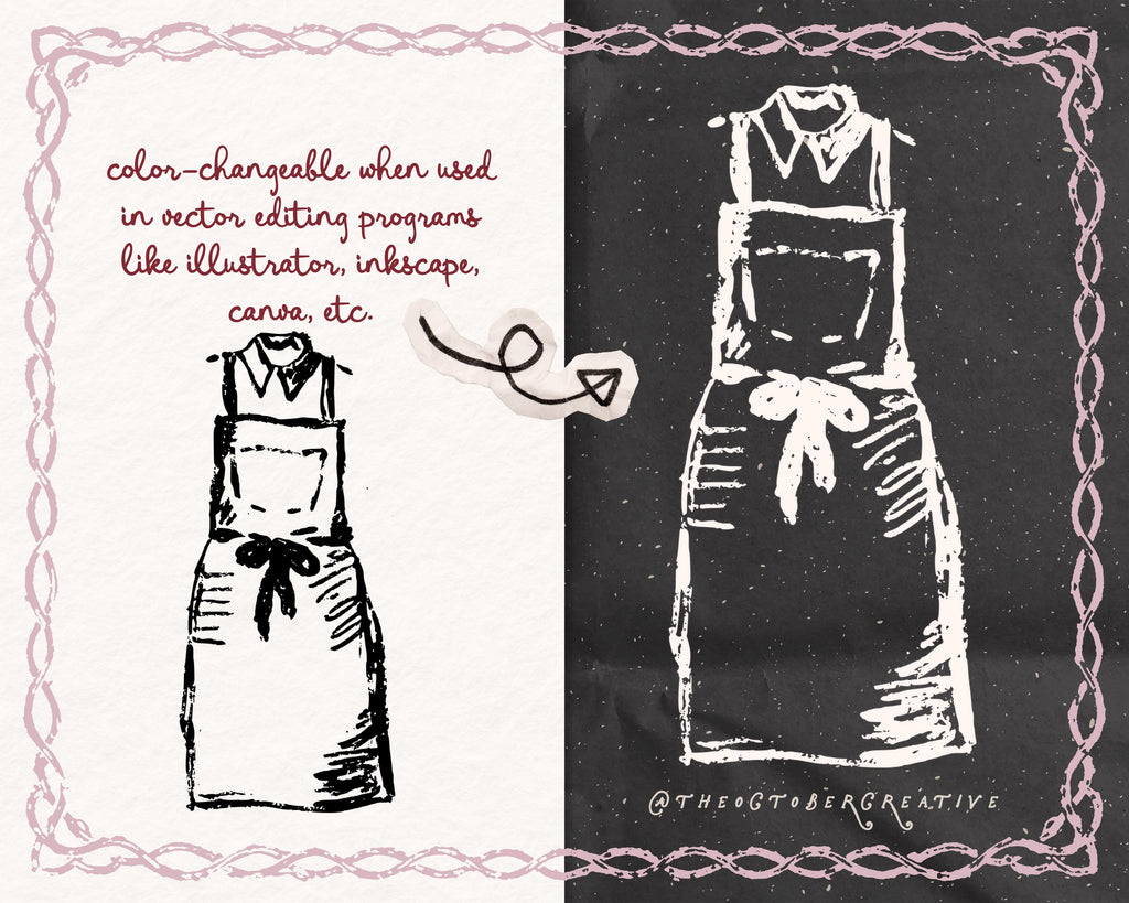 Christmas Market Doodle Pack, preview 2
