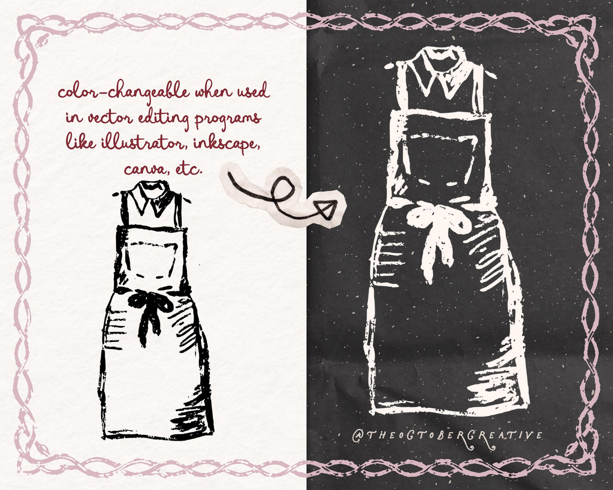 Christmas Market Doodle Pack, preview 2