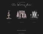 The Winter Ball Doodle Pack, preview 10