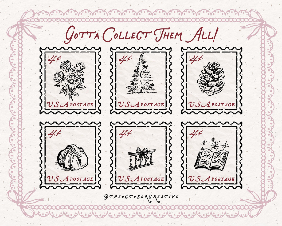 A Victorian Christmas Doodle Pack, preview 6