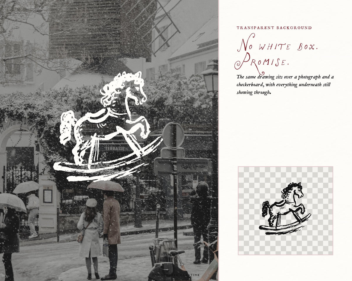 A Victorian Christmas Doodle Pack, preview 7