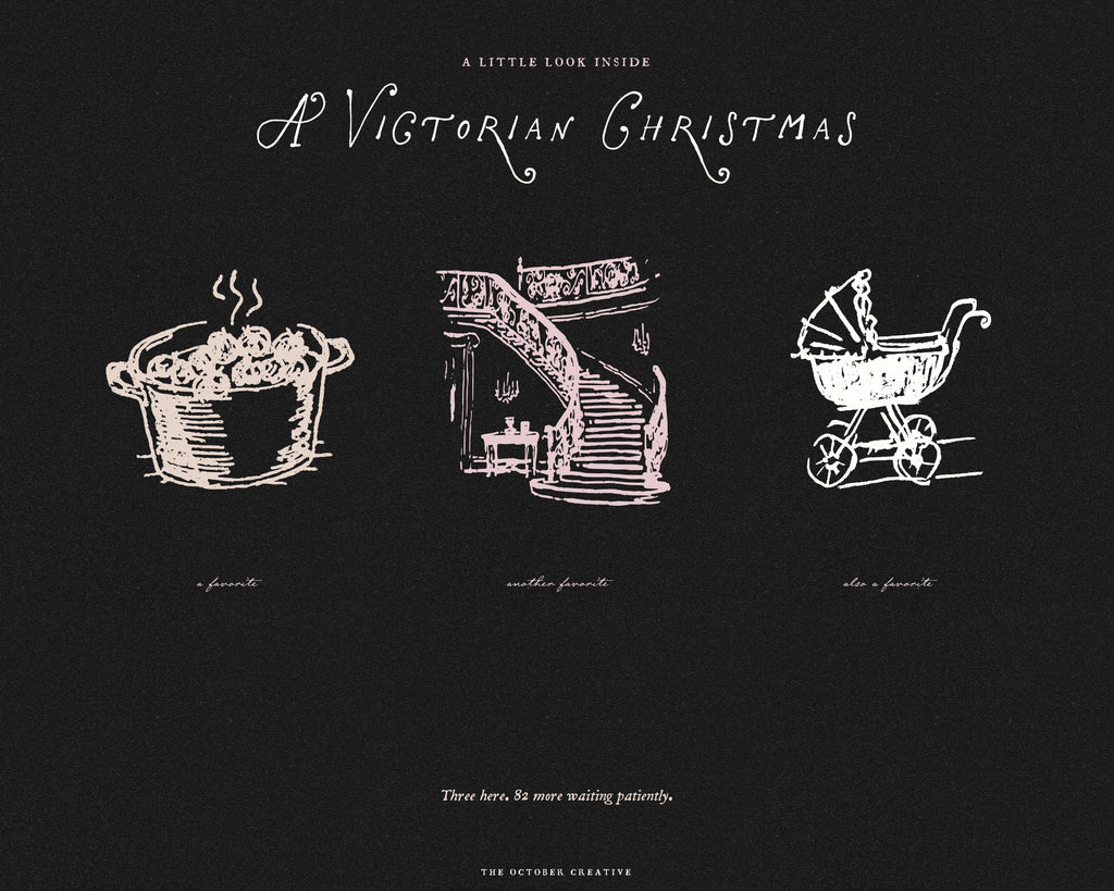 A Victorian Christmas Doodle Pack, preview 10