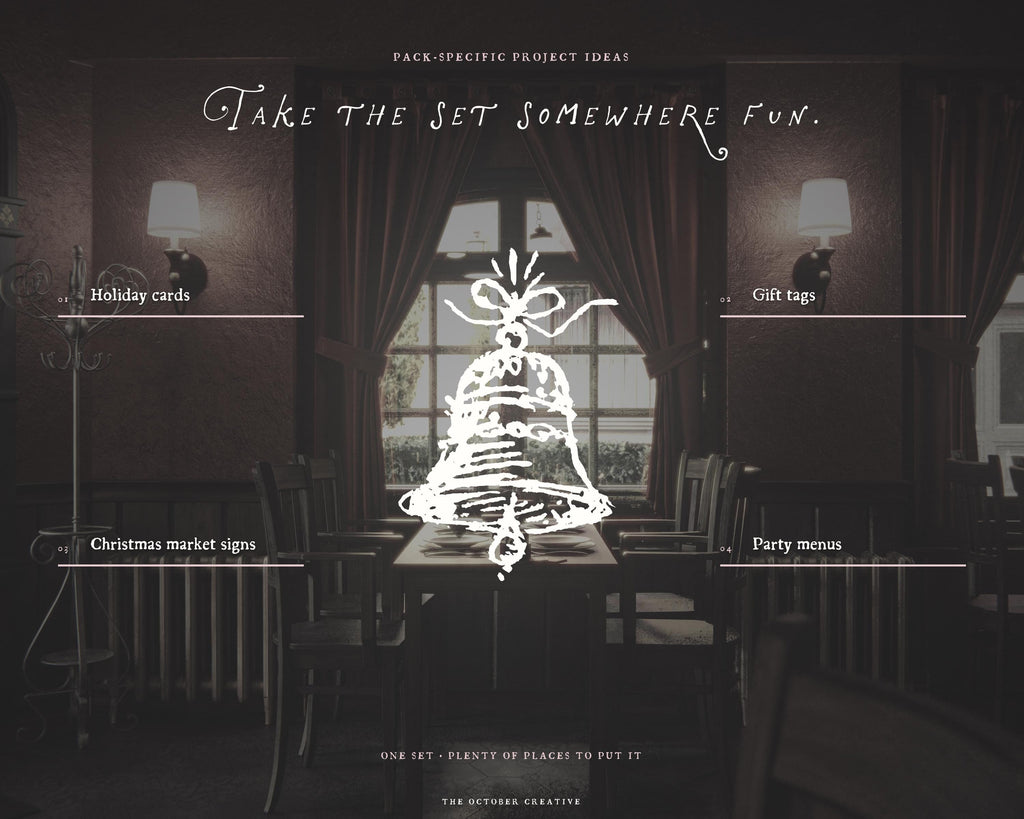 A Victorian Christmas Doodle Pack, preview 12