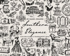 Southern Elegance Doodle Pack, preview 1