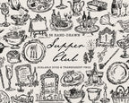 Supper Club Doodle Pack, preview 1