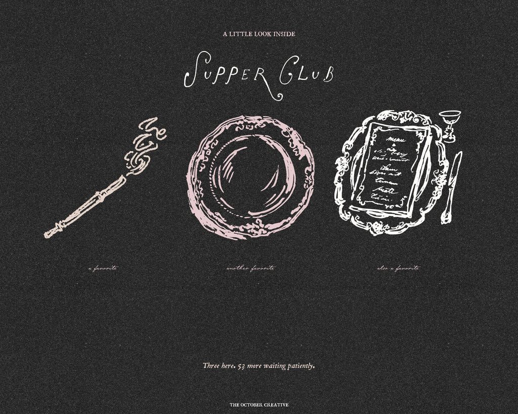 Supper Club Doodle Pack, preview 8