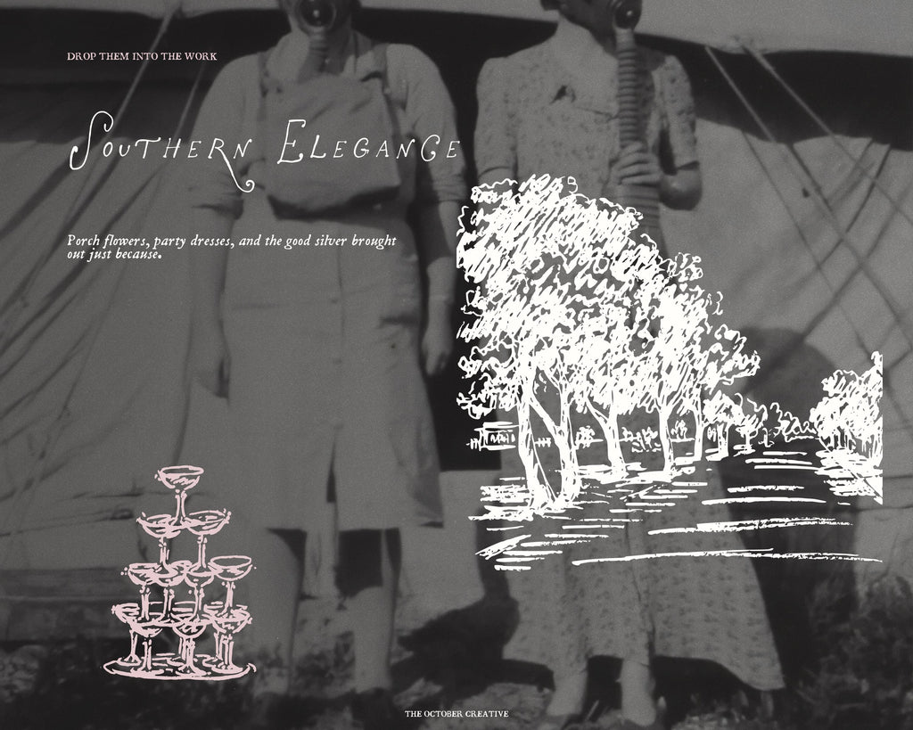Southern Elegance Doodle Pack, preview 9
