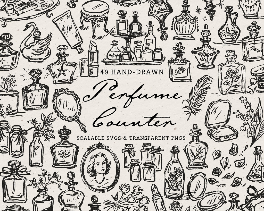 The Perfume Counter Doodle Pack, preview 1