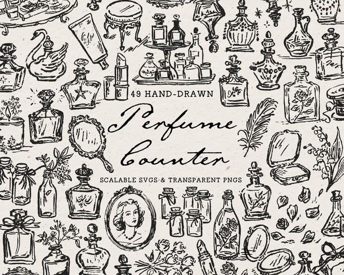 The Perfume Counter Doodle Pack