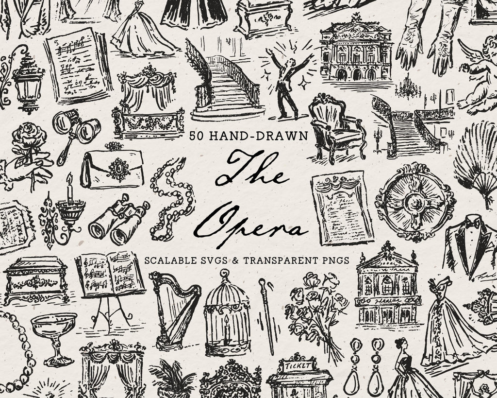 The Opera Doodle Pack, preview 1