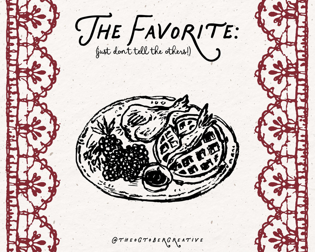 The Champagne Brunch Doodle Pack, preview 4